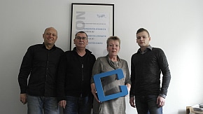 Verstärkung am Main: (v.l.): Tom Hipper, Jörg Lesny, Marita Juli und Philipp Lesny