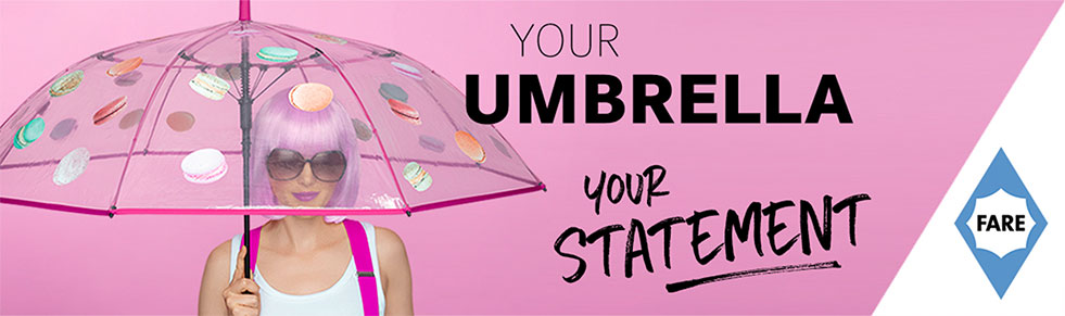 FARE Regenschirme Marken-Werbemittel